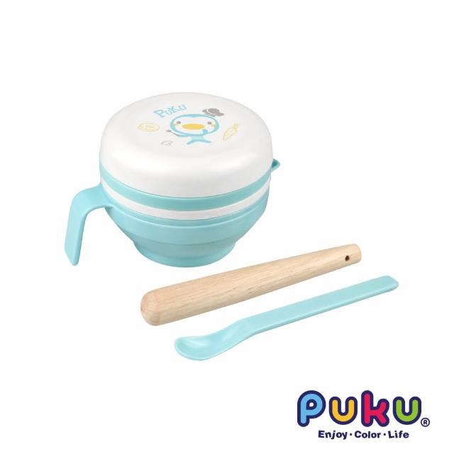 【PUKU 藍色企鵝】幼兒離乳研磨器(7件組)