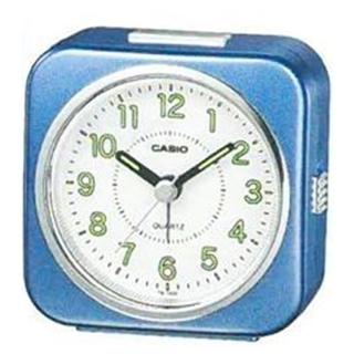 【CASIO】方形指標貪睡鬧鐘(TQ-143S-2)