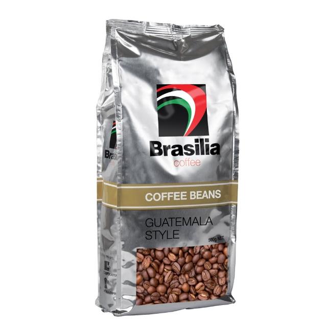 【Brasilia 巴西里亞】澳洲瓜地馬拉風味咖啡豆1包(500g/包)