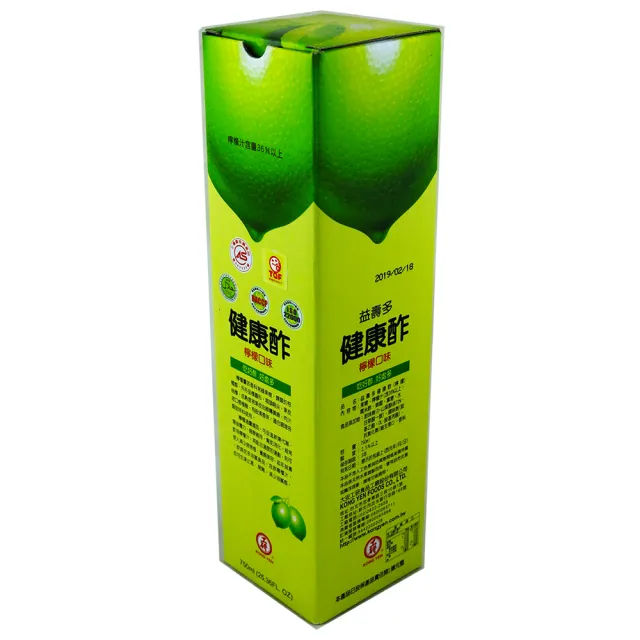 【工研】益壽檸檬醋750mlX1瓶