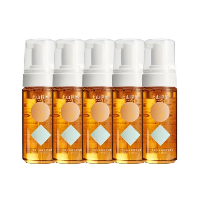 【tsaio 上山採藥】山茶花淨嫩卸妝油慕斯150ml(5入)