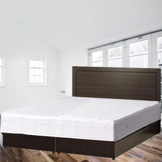 【品生活】簡約二件式房間組2色可選-雙人(床頭片+床底)