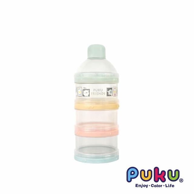 【PUKU 藍色企鵝】泡泡糖三層奶粉盒