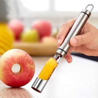 【PUSH! 廚房用品】304不銹鋼水果去芯器梨子蘋果取芯器去核器(D80)