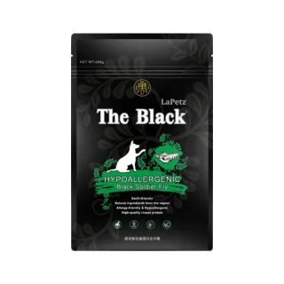 【LaPetz 樂倍】The Black（黑酵母）超低敏性蟲蛋白全犬糧 400g/包(狗糧、狗飼料、犬糧)