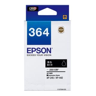【EPSON】官方直營 T364150 標準型黑色墨水匣(T364150)
