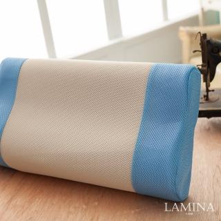 【LAMINA】奈爾三層透氣記憶枕-1入