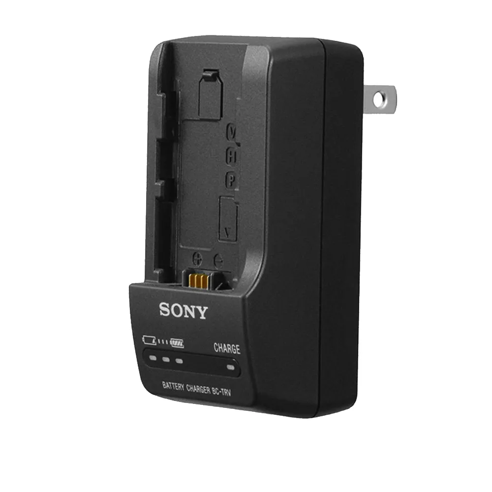 【SONY 索尼】數位攝影機專用壁插式充電器 BC-TRV(公司貨)