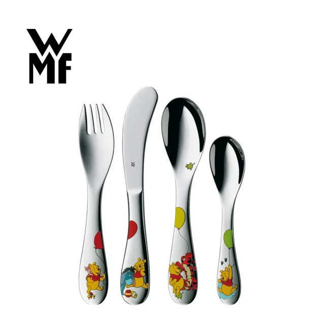 【德國WMF】小熊維尼兒童餐具4件套組