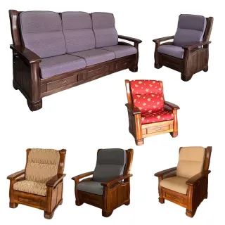 【CLEO】沙發坐靠墊74公分布套(2入)