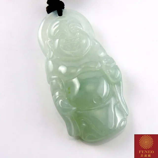 【菲鈮歐】納福招財彌勒冰種A貨翡翠項鍊(兩款任選)