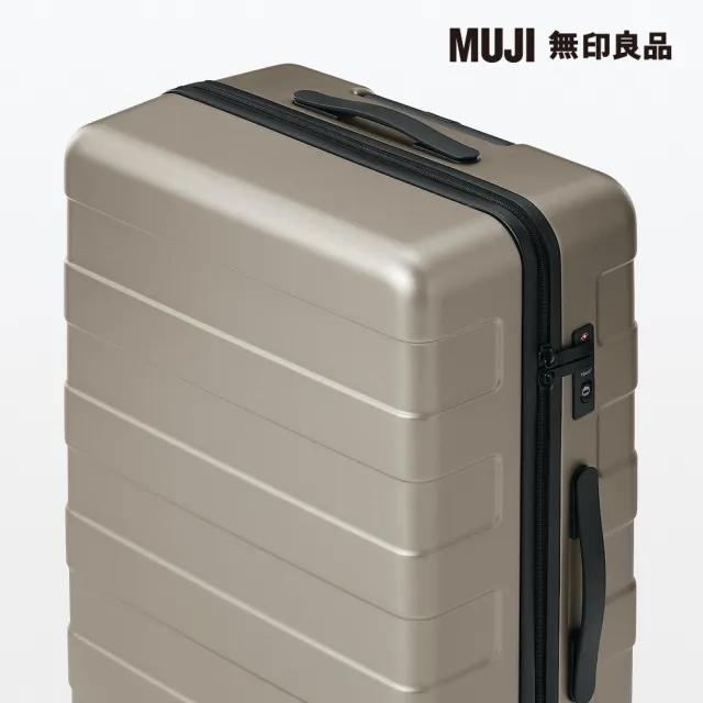 【MUJI 無印良品】四輪硬殼止滑拉桿箱75L(共4色)