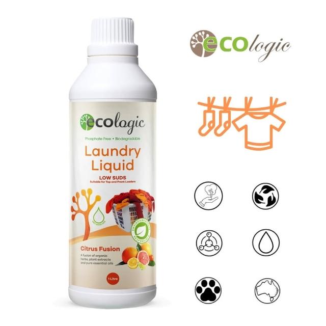 【Ecologic】澳洲原裝 柑橘綜合精油洗衣精(1000ml 含ACO有機配方)