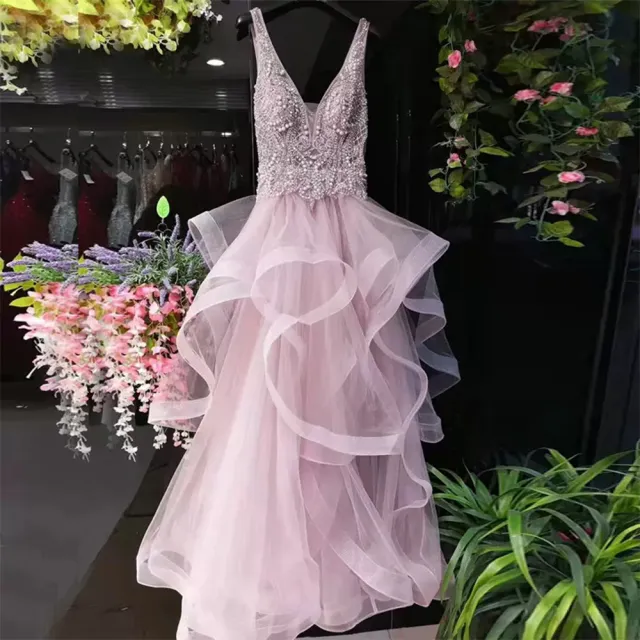 【女神婚紗禮服】高端粉色時尚氣質百褶裙宴會晚禮服 PLGZ-40 香檳色1903(婚紗攝影 旅拍)