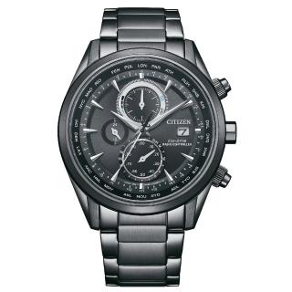 【CITIZEN 星辰】GENTS 五局電波計時光動能男錶/43mm(AT8265-81E)