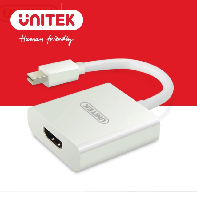 UNITEK Mini DP轉HDMI轉換器(Y-6325WH)