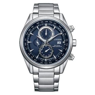 【CITIZEN 星辰】GENTS 五局電波計時光動能男錶/43mm(AT8260-85L)