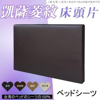 【HOME MALL-凱薩琳紋】加大6尺床頭片(4色)