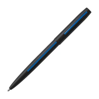 【fisher】Fisher Space Pen 執法人員按壓式太空筆 / 黑身藍線(#M4BLEBL)