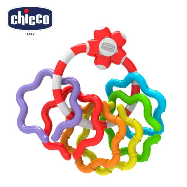 【Chicco 官方直營】寶貝學習顏色形狀手搖鈴