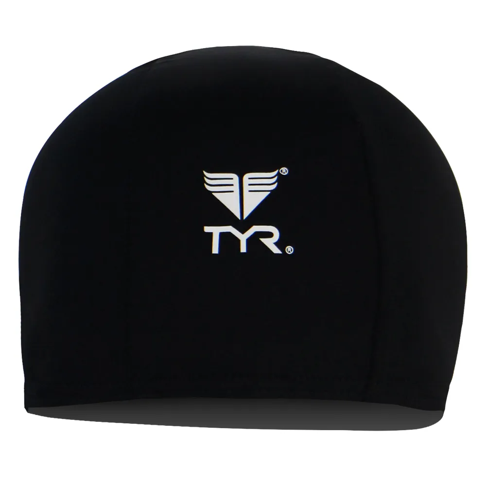 【美國TYR】泳帽 萊卡 成人 Lycra Swim Cap Black(台灣總代理)