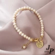 【Jpqueen】福字幸運輕奢時尚設計珍珠手鍊(3款可選)