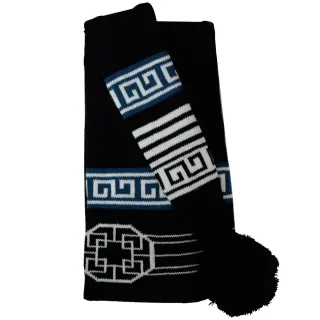 【LAVARE】帽圍 青花瓷紋黑(LAVARE帽圍)