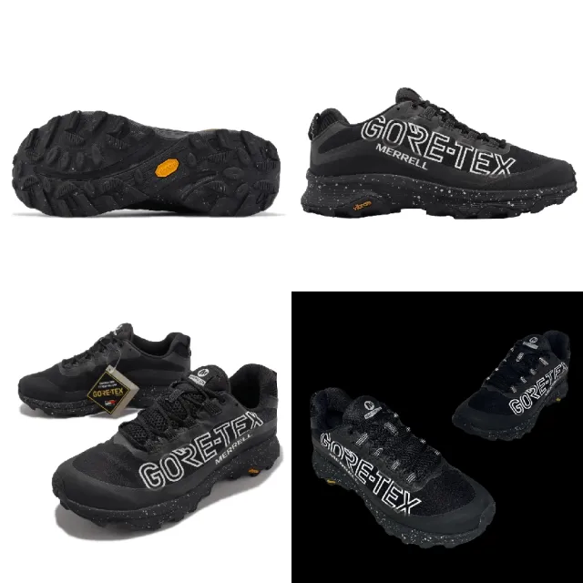 MERRELL】戶外鞋Moab Speed GTX SE Gore-Tex 1TRL 男鞋黑白防水溯溪