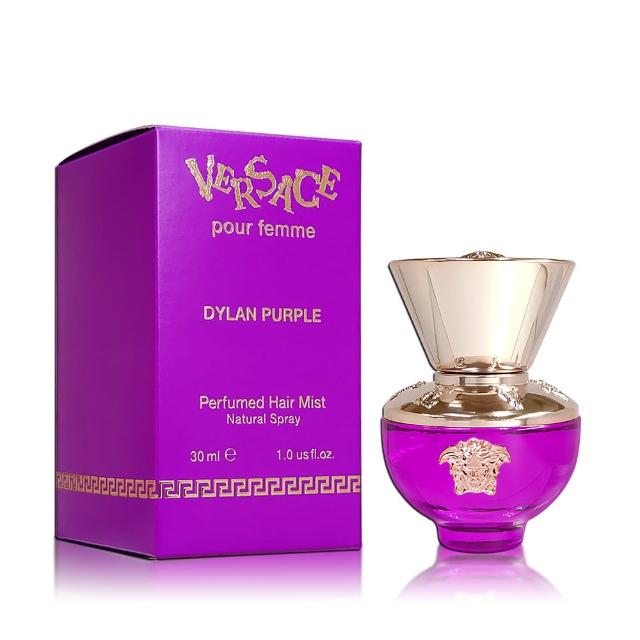 【VERSACE 凡賽斯】狄倫紫女性髮香噴霧 30ML(專櫃公司貨)