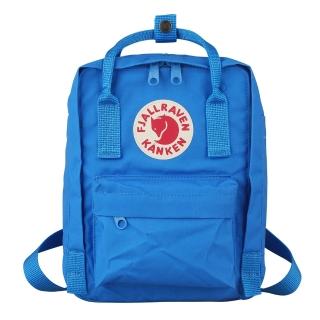 【Fjallraven】瑞典北極狐 Kanken Mine瑞典後背包/空肯包/方型後背包(迷你/聯合藍)