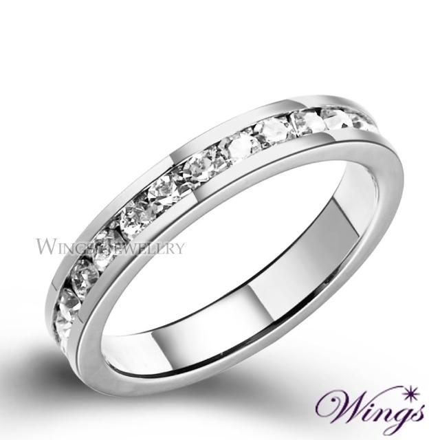 【WINGS】戒指 銀河 亮眼時尚設計經典線戒款(送禮 飾品 尾戒 對戒 防小人 送禮 禮盒 細戒指 線戒)