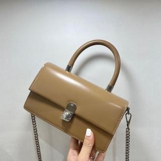 【巴黎精品】現貨+預購 手提包真皮肩揹包(復古氣質百搭單肩包女包包6色a1bl56)