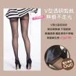 【蒂巴蕾】3件組-纖V透全透明彈性絲襪(趾尖透明/透膚/台灣製)