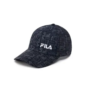 【FILA官方直營】時尚LOGO帽-黑色(HTX-5102-BK)