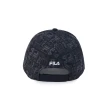 【FILA官方直營】時尚LOGO帽-黑色(HTX-5102-BK)