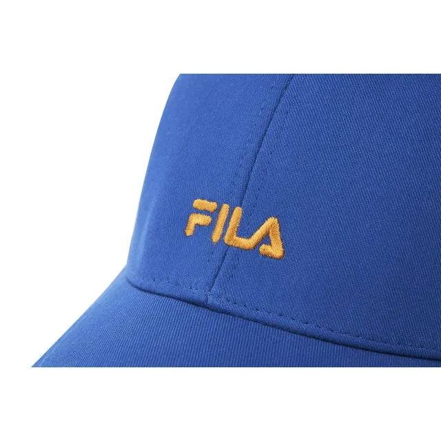 FILA官方直營 經典款六片帽棒球帽-寶藍(HTX-5000-BU)