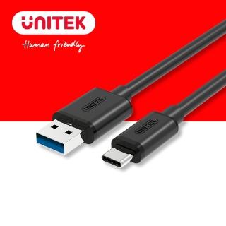 【UNITEK】USB 3.1 Type-C 轉USB3.0傳輸線(Y-C474BK)