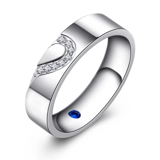 【GIUMKA】情侶戒指．把愛藏起來．情人節禮物(藍色)