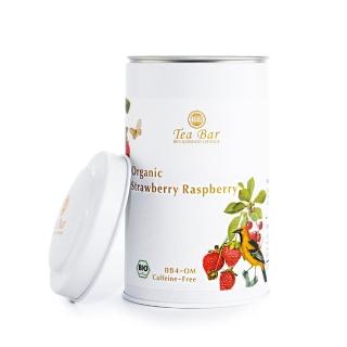 【B G 德國農莊 Tea Bar】草莓覆盆子水果茶 中瓶(160g 茶葉散茶)
