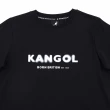 【KANGOL】短袖 短T 黑 大LOGO 袋鼠 基本款 女(6322100720)