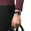 【TISSOT 天梭】官方授權 Tradition 羅馬薄型石英錶-黑 送行動電源 畢業禮物(T0634091605800)