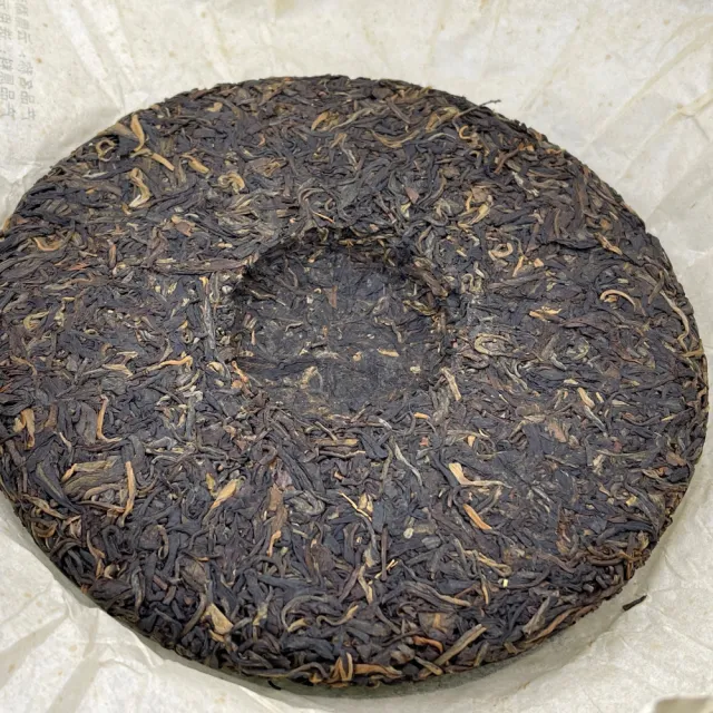 【盛嘉源】老曼峨  布朗老茶 2009年(普洱茶   生茶 357g)