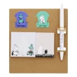 【sun-star】Moomin嚕嚕米 文具五件組 文件組 嚕嚕米與阿金 露營
