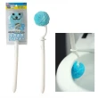 【日本山崎】小海豹浴廁清潔刷白藍超值組(抗菌風呂浴廁清潔刷+馬桶刷)