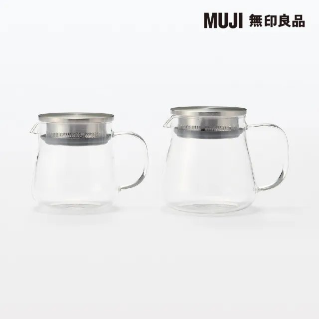 【MUJI 無印良品】耐熱玻璃壺/小/500 mL