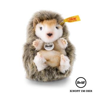 【STEIFF德國金耳釦泰迪熊】Joggi Hedgehog 刺蝟(動物王國 黃標)