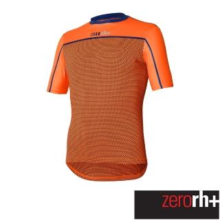 【ZeroRH+】義大利TRAIL系列男仕專業排汗衣(橘色 ECU0833 303)