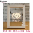 【LEPONT】LED USB 創意相框燈-熊貓(限時下殺中)