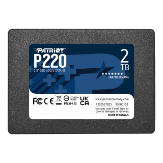 【PATRiOT 博帝】P220 SATA III 2.5吋 128GB SSD固態硬碟