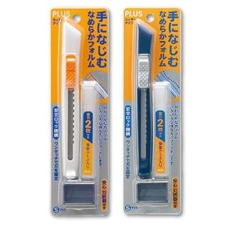 【PLUS 普樂士】CU-001N 美工刀 / 個(附廢棄盒.刀片)